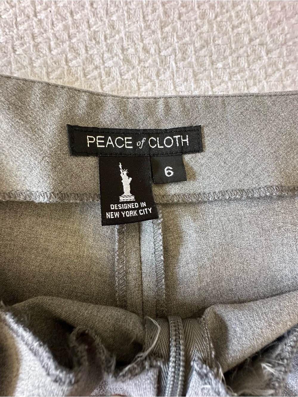 Peace of Cloth Women’s Dress Pants in Grey - Picture 3 of 6